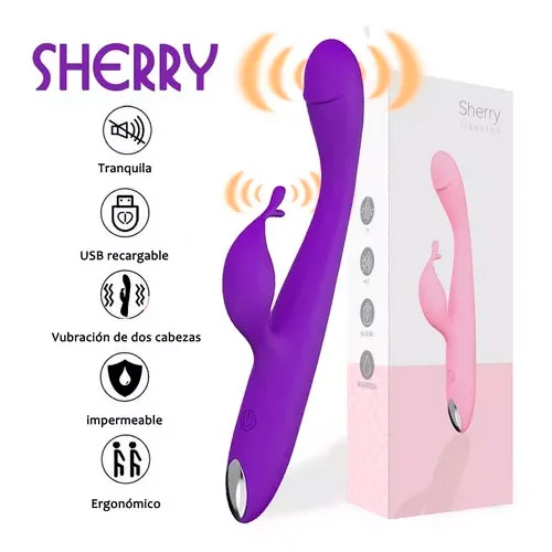 Vibrador doble estimulacion Sherry vibrator